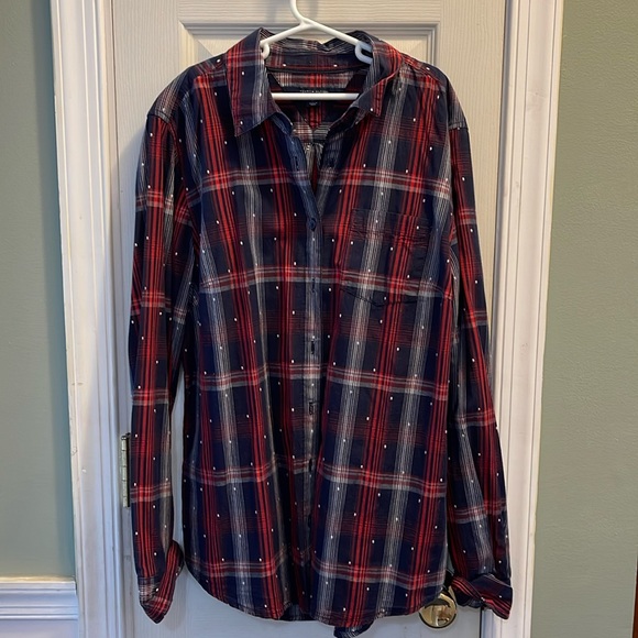 Tommy Hilfiger Tops - Tommy Hilfiger, button-down plaid, size medium